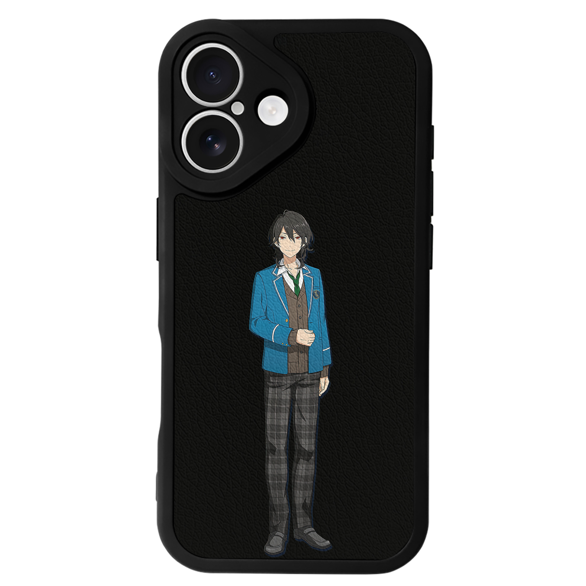 （画像用） あんさんぶるスターズ! Ensemble Stars 【iPhone 16シリーズ対応】シリコンスマホケース（レザー調） 材質：シリコン